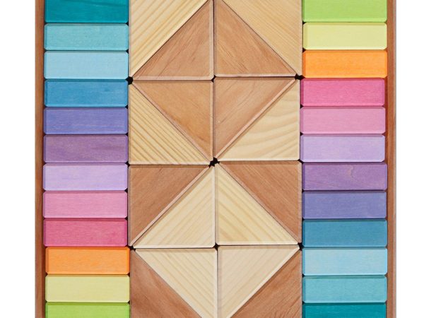 Grimm's Pastel Duo Building Blocks