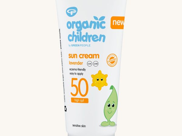Green People Organic Children Lavender Mineral Sun Cream SPF50 100ml