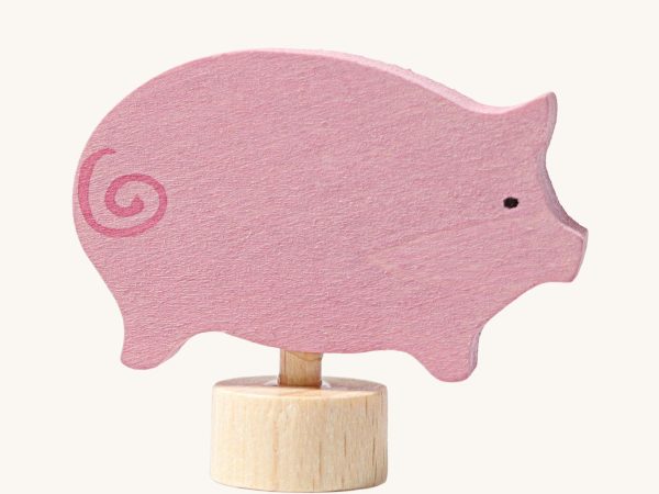 Grimm's Pink Pig Decorative Figure