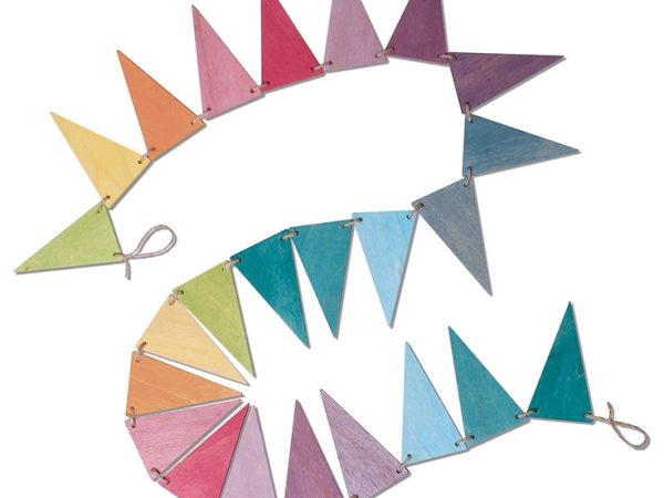 Grimm's Pastel Pennant Banner Bunting