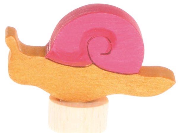 Grimm's Pink Snail Decorative Figure