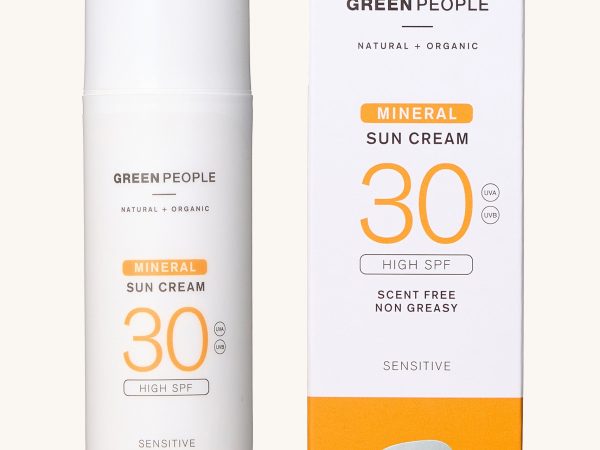 Green People Scent Free Mineral Sun Cream SPF30 50ml