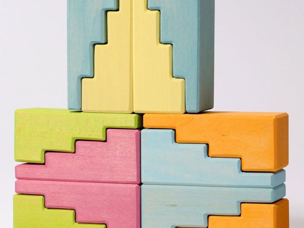 Grimm's Pastel Stepped Roofs