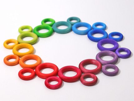 Grimm's Rainbow Building Rings