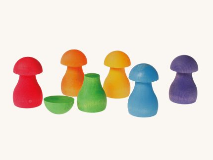 Grimm's Rainbow Mushrooms Sorting Game