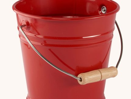 Glückskäfer Red Metal Bucket
