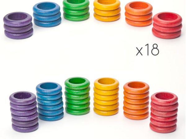 Grapat Rainbow Rings 6 Colours