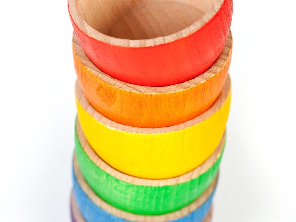 Grapat 6 Rainbow Sorting Bowls