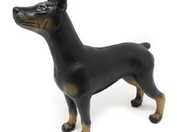 Green Rubber Toys Doberman