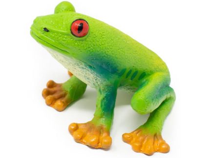 Green Rubber Toys Green Tree Frog