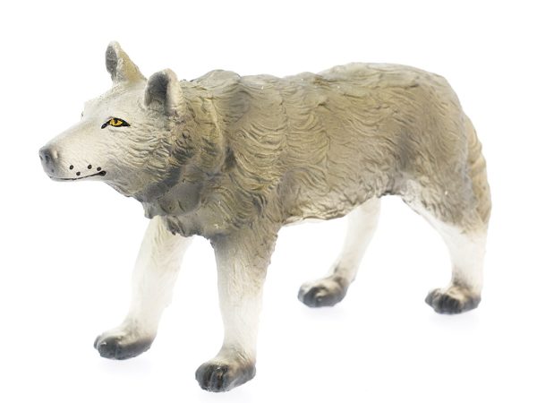 Green Rubber Toys Wolf