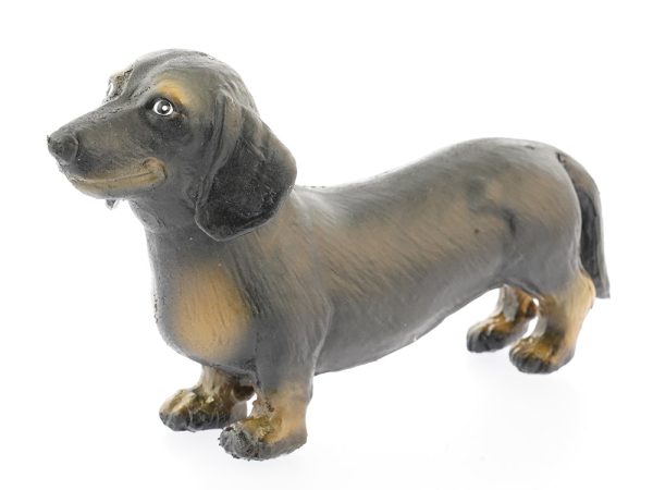 Green Rubber Toys Dachshund