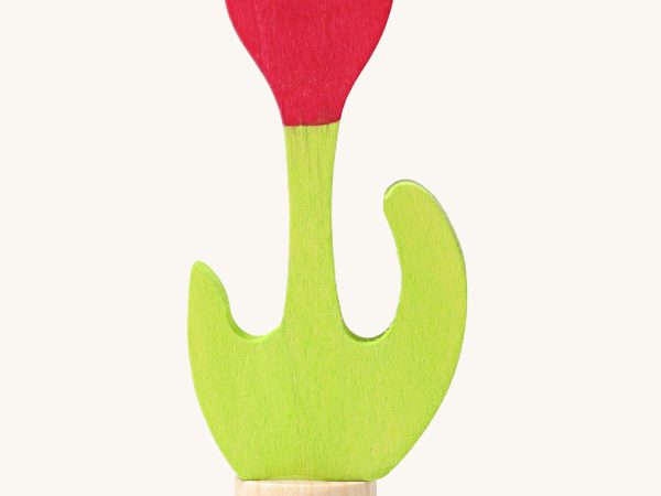 Grimm's Red Tulip Decorative Figure