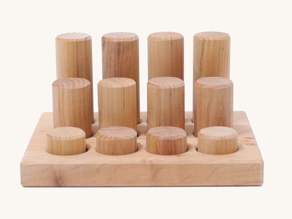 Grimm's Stacking Game Small Natural Rollers