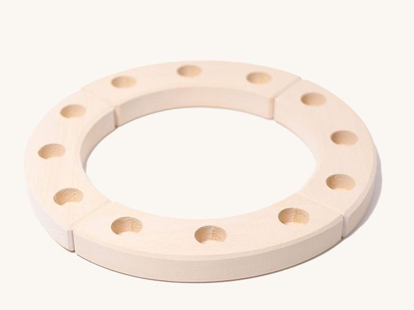 Grimm's White 12-Hole Celebration Ring