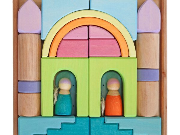 Grimm's Wooden Building World - Cloud Play