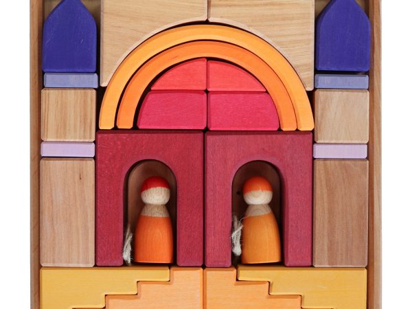 Grimm's Wooden Building World - Desert Sand