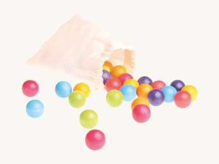 Grimm's 35 Wooden Marbles