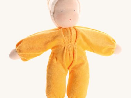 Grimm's Yellow Soft Waldorf Doll
