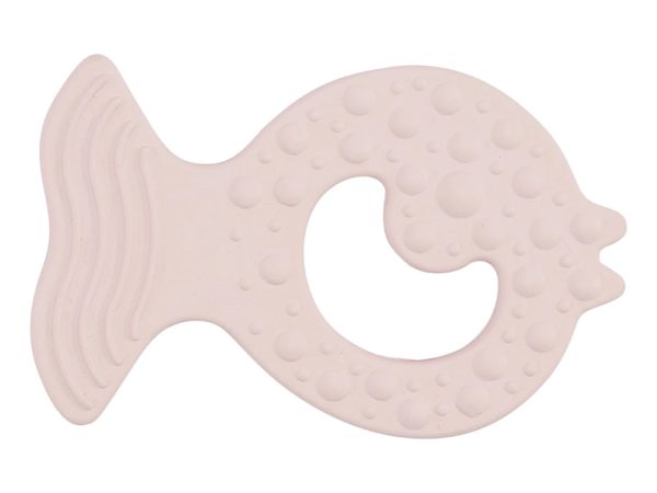Hevea Bumi Bébé Fish Soothing Toy - Rose