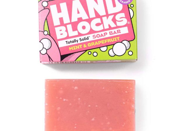 Hand Blocks Hand Soap Bar - Mint & Grapefruit