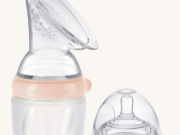 Haakaa Breast Pump with Bottle & Bottle Top Gen. 3
