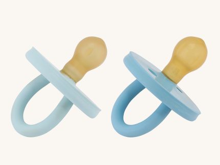 Hevea BumiBébé Round Pacifier 2 Pack - 3-36 Months