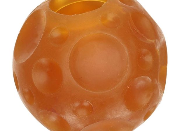 Hevea Dog Moon Ball Activity Toy - Natural