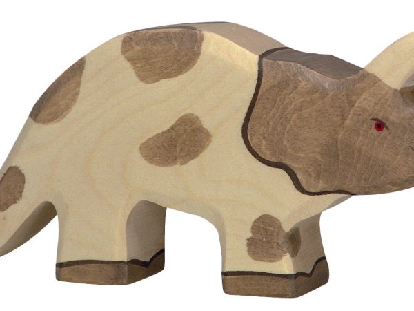 Holztiger Dinosaur Triceratops