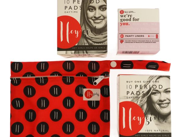 Hey Girls First Period Kit - Pads & Pantyliners