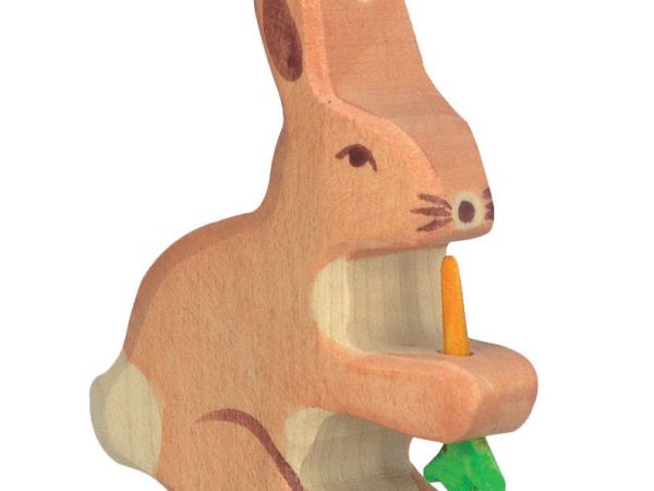Holztiger Hare with Carrot