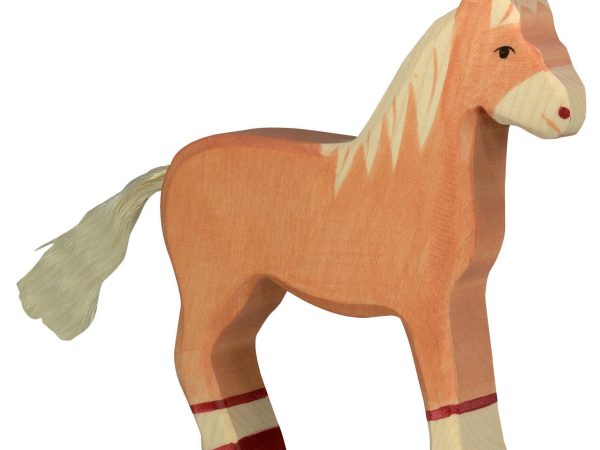 Holztiger Light Brown Standing Horse