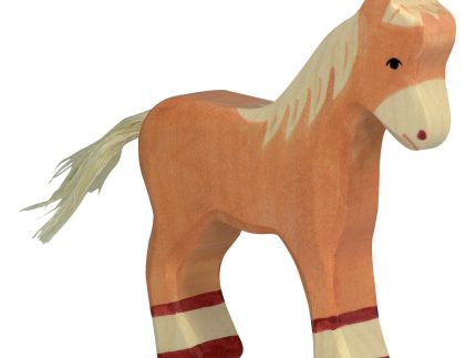 Holztiger Light Brown Standing Foal