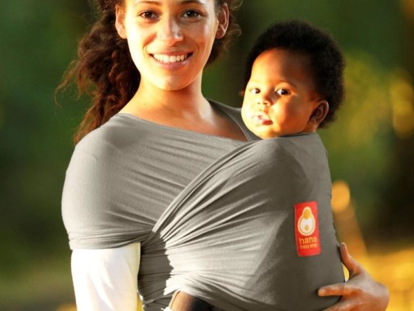 Hana Organic Baby Wrap- Shorty-Olive Grey