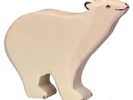 Holztiger Polar Bear