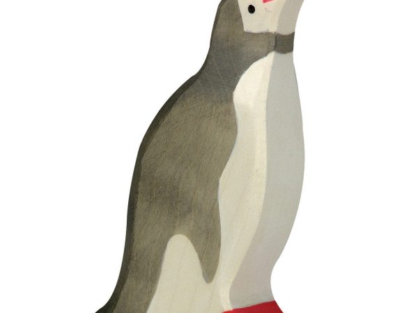 Holztiger Penguin with Raised Head