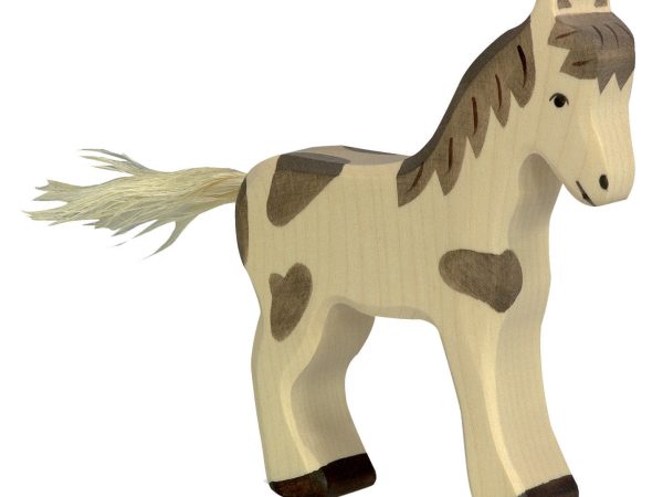 Holztiger Standing Dappled Foal