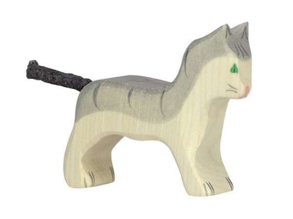 Holztiger Small Grey Cat