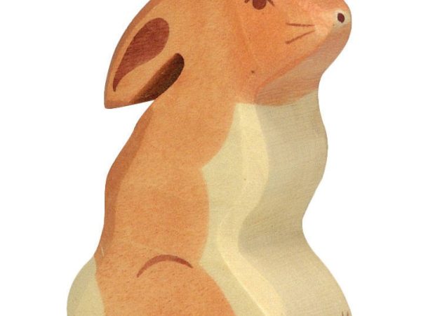Holztiger Sitting Hare