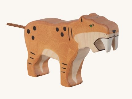 Holztiger Saber-Toothed Tiger