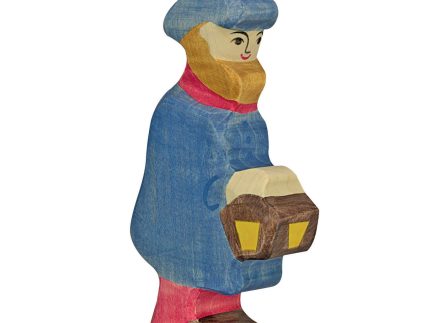 Holztiger Shepherd With Lamp