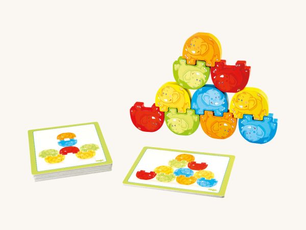 Haba Wigglefants Stacking Game