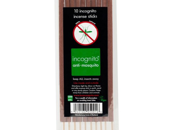 Incognito Incense Sticks - Pack x10