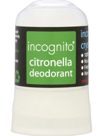 Incognito Natural Crystal Citronella Deodorant 64g