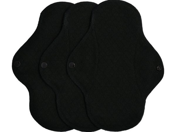Imse Small Black Workout Period Pads - 3 Pack