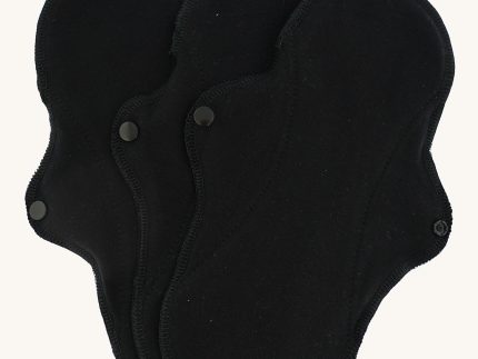 Imse Vimse Active Regular Period Pads - Black