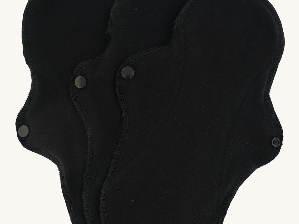 Imse Vimse Active Regular Period Pads - Black