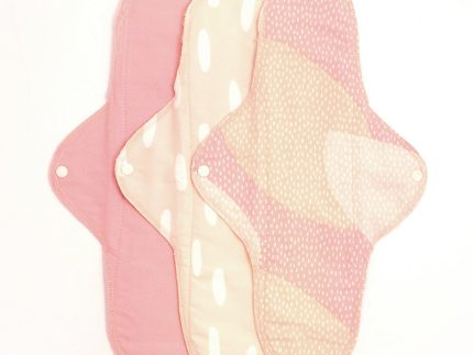 Imse Vimse Classic Cotton Flannel Night Pads 3 Pack