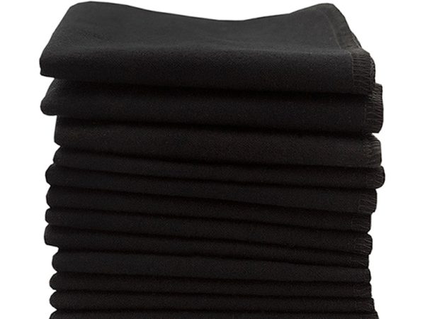 Imse Vimse Cotton Flannel 10 Reusable Wipes - Black