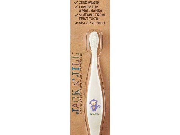 Jack N' Jill Kid's Bio Toothbrush - Monkey